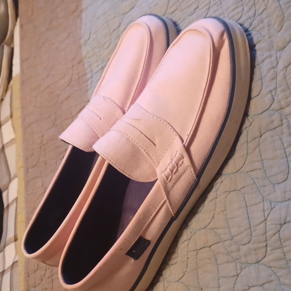 Mens Ralph Lauren Pink Boat Shoe Sneaker. Sz 11.5 - Picture 9 of 10